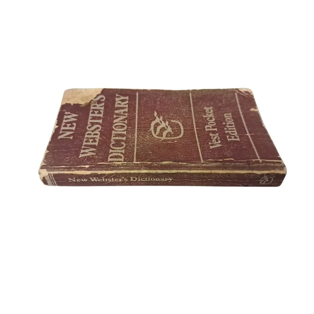 New Websters Dictionary Vest Pocket Edition 1976
